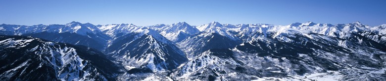 Ski Aspen Panorama Berge